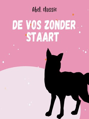 cover image of De vos zonder staart